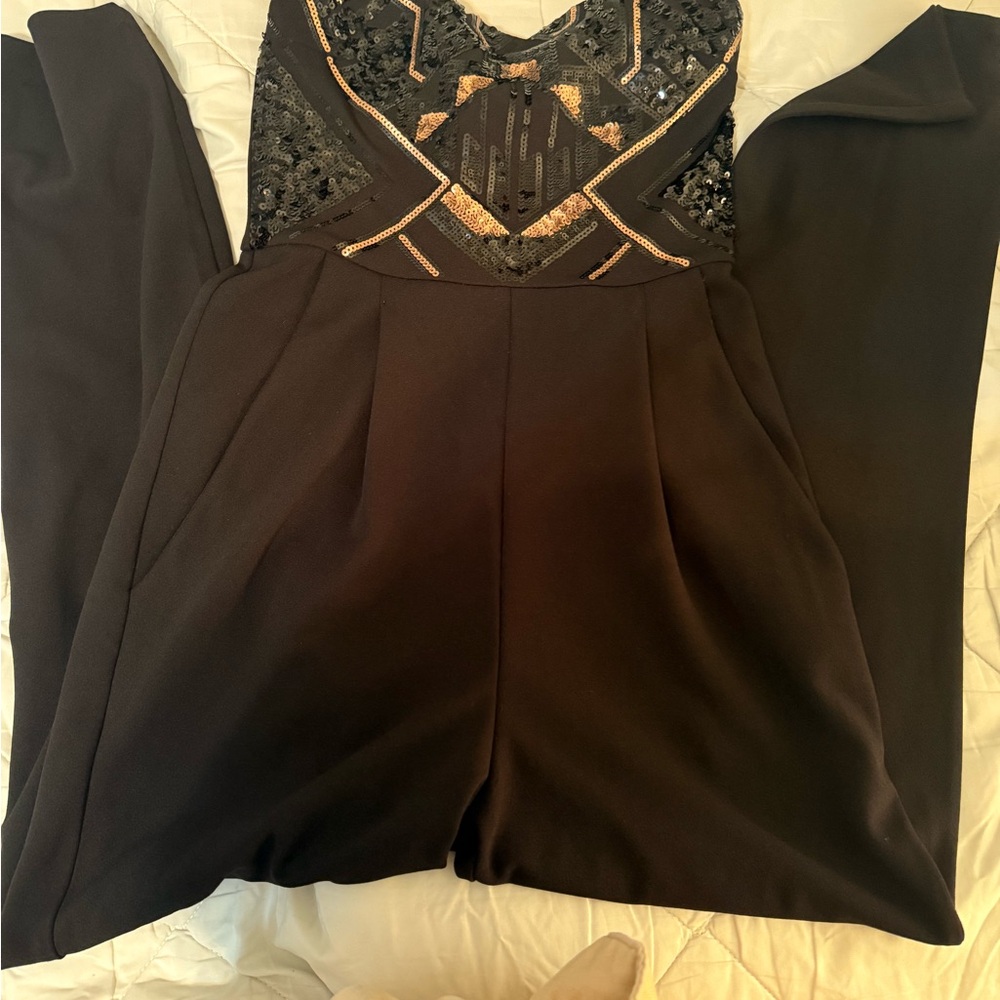 Black Sequin Jumpsuit (3 kind of jumpsuit)